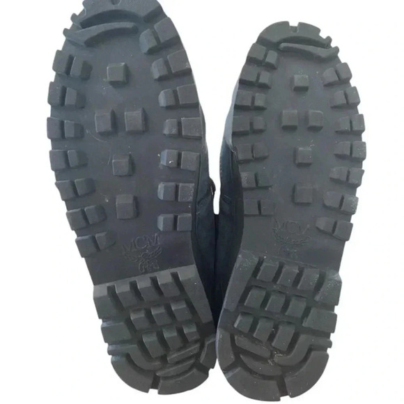 MCM Vintage 90s LowTop Suede Leather Hiking Boots - Picture 9 of 10